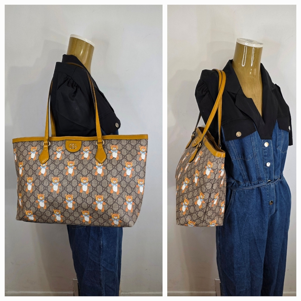 ✨️GUCCI × Exo KAI Teddy Bear Tote Bag